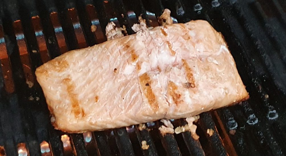 Lachs vom Grill